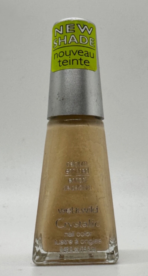 Nail polish swatch / manicure of shade wet n wild Pure Nude