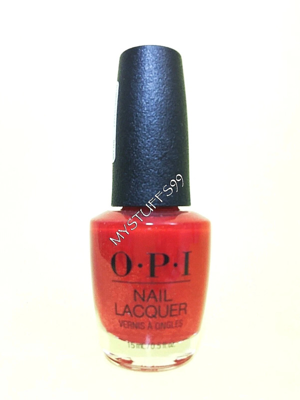 Nail polish swatch / manicure of shade OPI I Absolutely Amador-ya