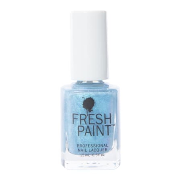 Nail polish swatch / manicure of shade Fresh Paint Water