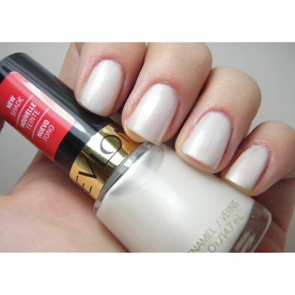 Nail polish swatch / manicure of shade Revlon Phantom Angel