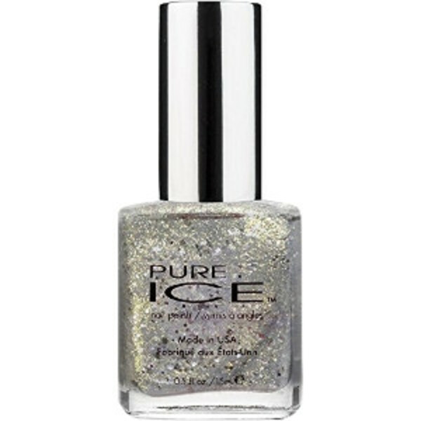 Nail polish swatch / manicure of shade Pure Ice Poppin Bottles