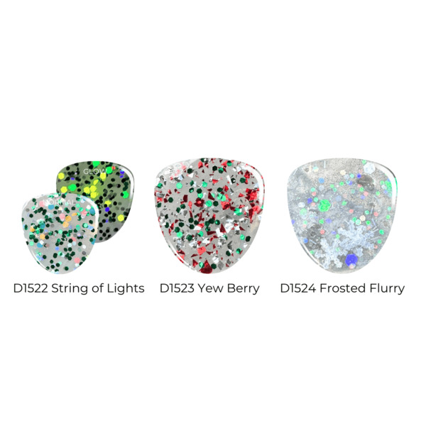 Nail polish swatch / manicure of shade Revel Frosted Flurry