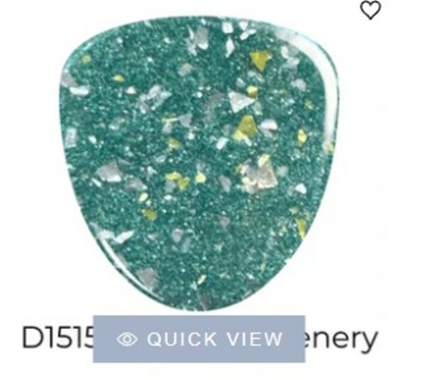 Nail polish swatch / manicure of shade Revel Grateful Greenery