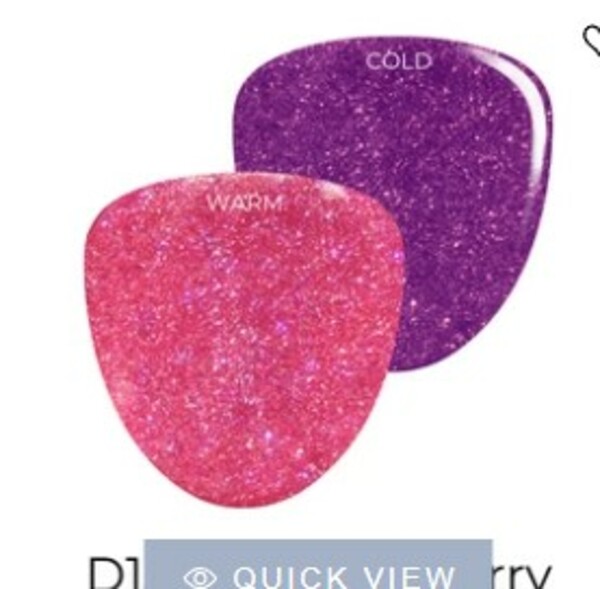 Nail polish swatch / manicure of shade Revel Rustic Berry