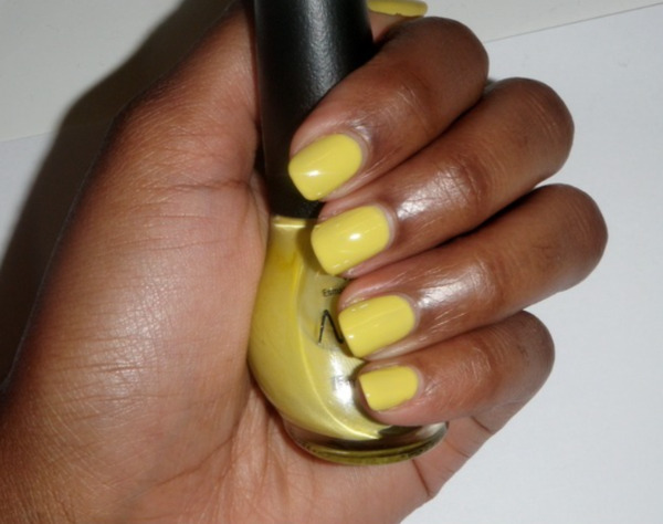 Nail polish swatch / manicure of shade Nicole by OPI Ladies in the Limelight