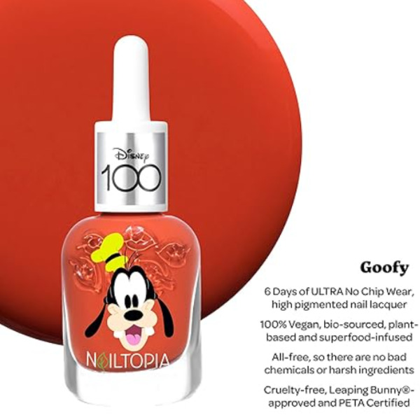 Nail polish swatch / manicure of shade Nailtopia Goofy