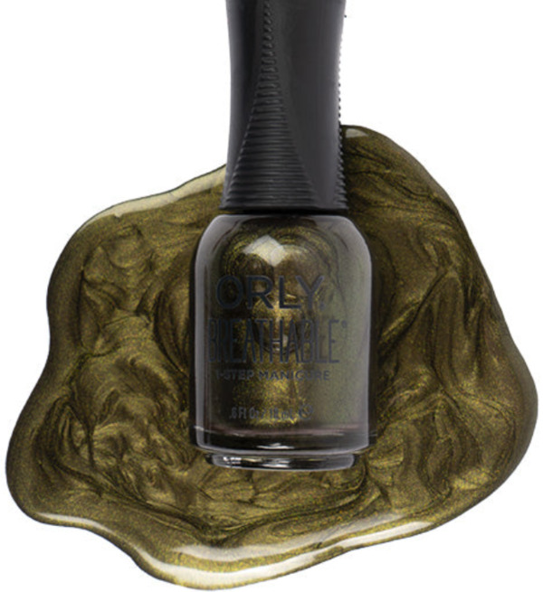 Nail polish swatch / manicure of shade Orly Faux Fir