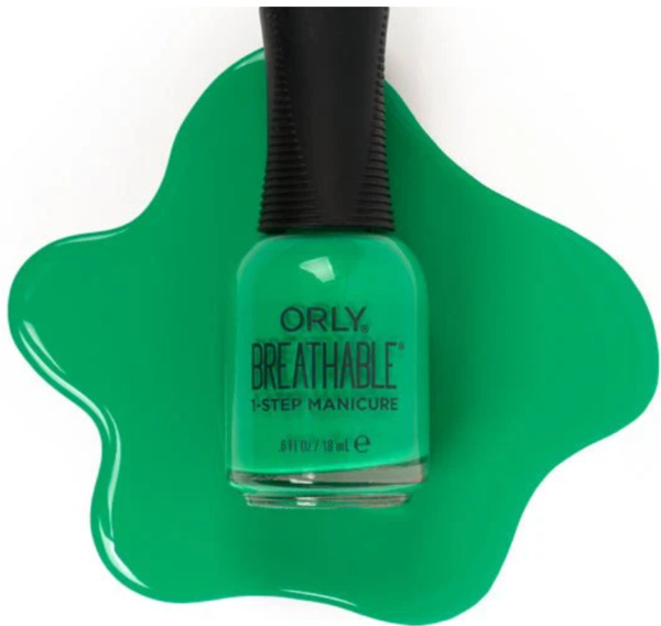 Nail polish swatch / manicure of shade Orly Frond Of You