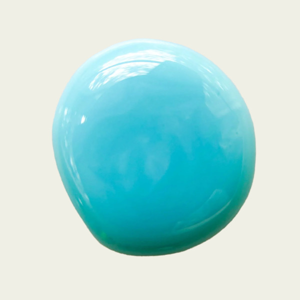 Nail polish swatch / manicure of shade Death Valley Nails CHRYSOCOLLA: Tucson, Arizona