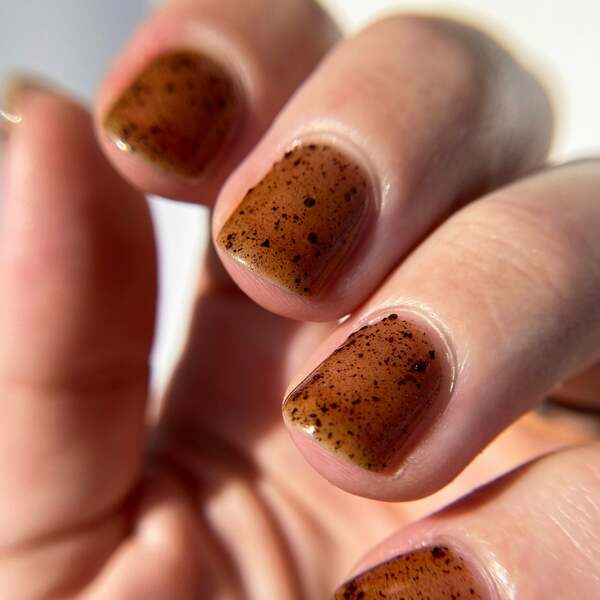 Nail polish swatch / manicure of shade Death Valley Nails REISHI: The Catskill Mountains, NY