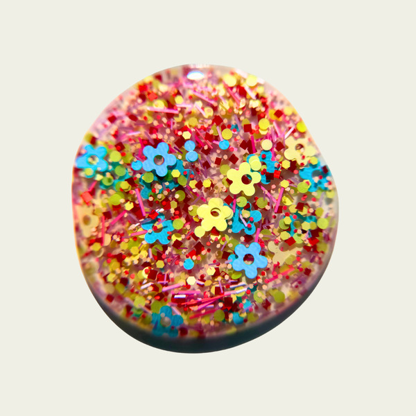 Nail polish swatch / manicure of shade Death Valley Nails HOT PANTS