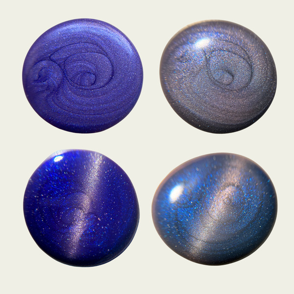 Nail polish swatch / manicure of shade Death Valley Nails QUESTIONS ABOUT ANGELS