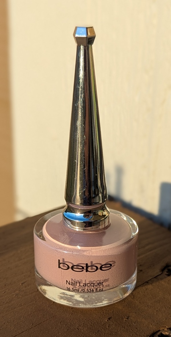 Nail polish swatch / manicure of shade bebe Bloom