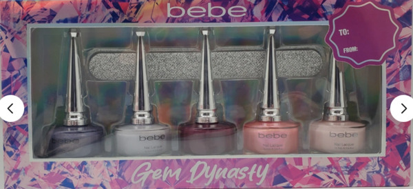 Nail polish swatch / manicure of shade bebe Finesse