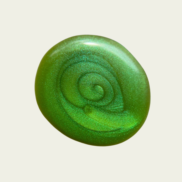 Nail polish swatch / manicure of shade Death Valley Nails Fern Unfurling