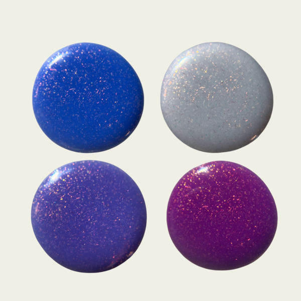 Nail polish swatch / manicure of shade Death Valley Nails Waving Goodbye