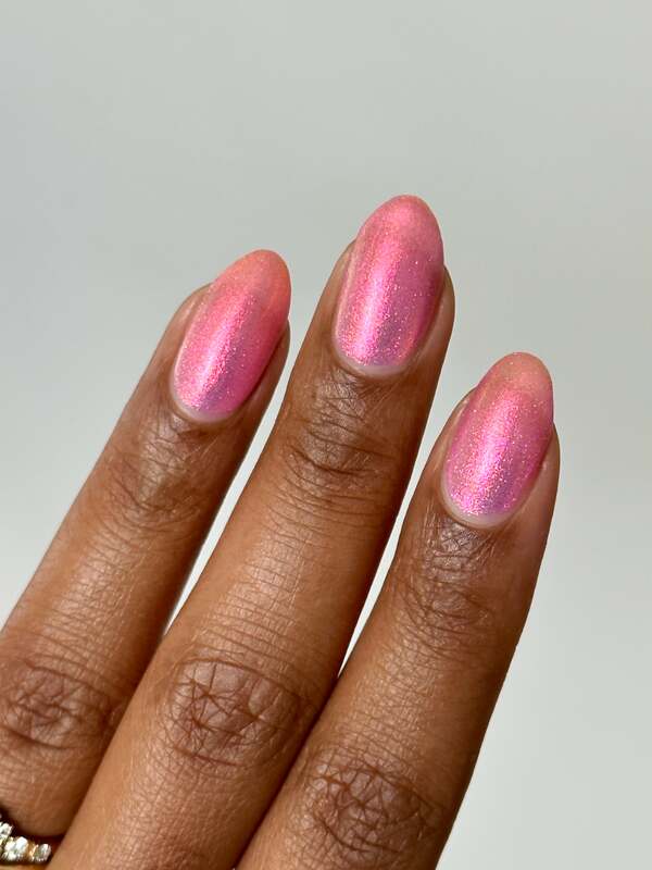 Nail polish swatch / manicure of shade Death Valley Nails Mod Podging Over Our Problems