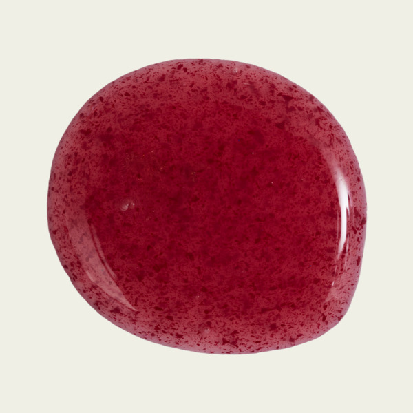 Nail polish swatch / manicure of shade Death Valley Nails Reddish Purple Pencil