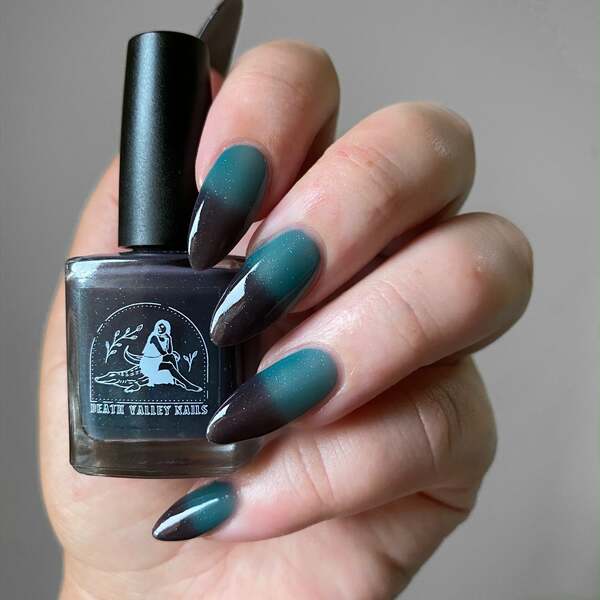 Nail polish swatch / manicure of shade Death Valley Nails Desperado Under the Stars