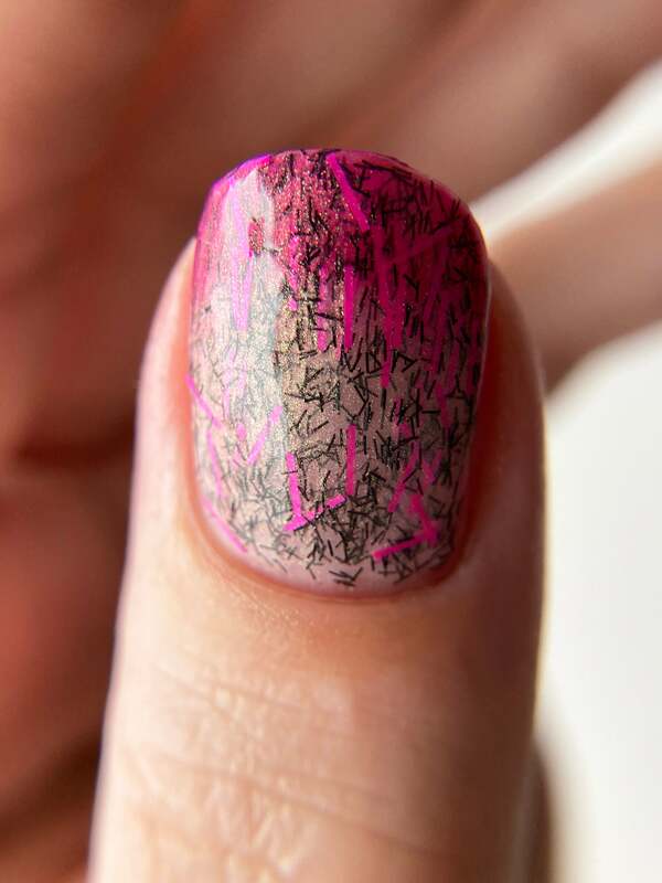 Nail polish swatch / manicure of shade Death Valley Nails The Sink After He Shaves