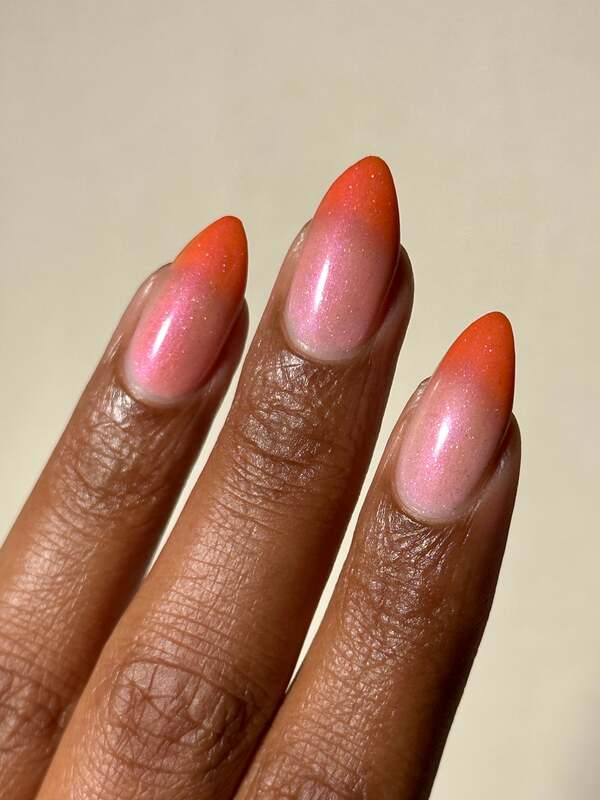 Nail polish swatch / manicure of shade Death Valley Nails Suddenly