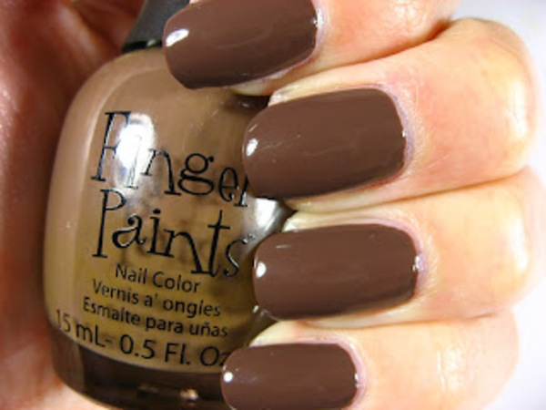 Nail polish swatch / manicure of shade FingerPaints It Baroque