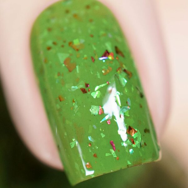 Nail polish swatch / manicure of shade Chamaeleon Nails Big Walnut