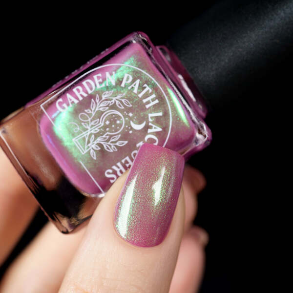 Nail polish swatch / manicure of shade Garden Path Lacquers Sprig