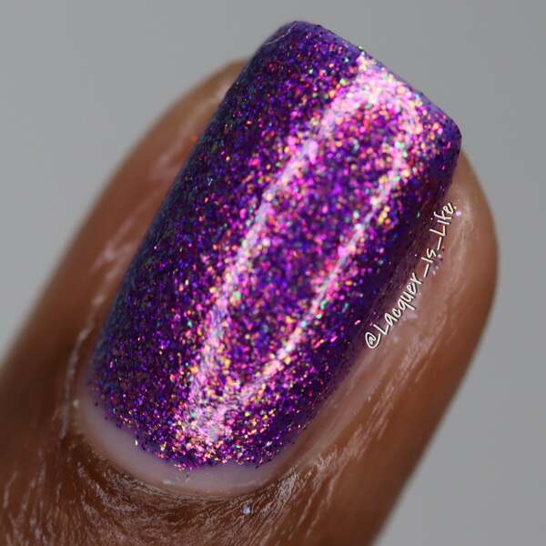 Nail polish swatch / manicure of shade Garden Path Lacquers A Perfect Ten