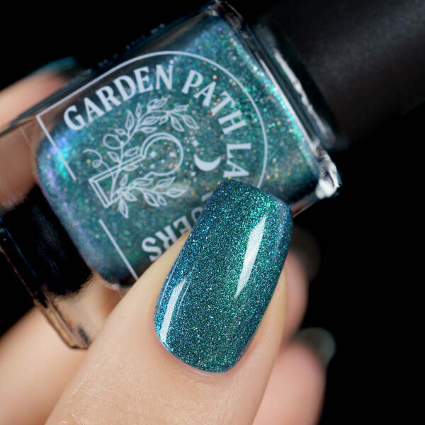 Nail polish swatch / manicure of shade Garden Path Lacquers Your Ambition is Swallowable