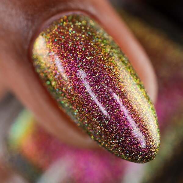 Nail polish swatch / manicure of shade Garden Path Lacquers Solstice Surrender