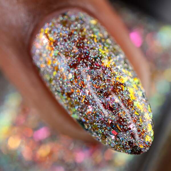 Nail polish swatch / manicure of shade Garden Path Lacquers Ash and Bone