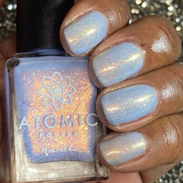 Nail polish swatch / manicure of shade Atomic Polish Alice