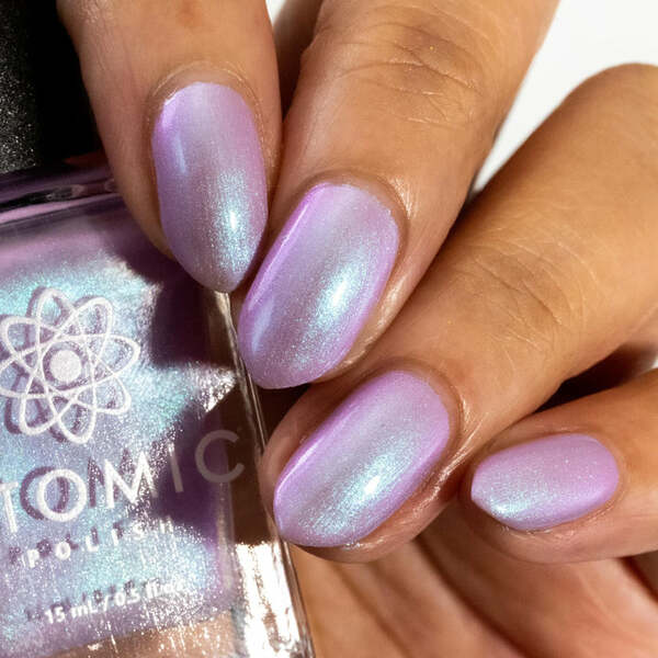 Nail polish swatch / manicure of shade Atomic Polish Curie