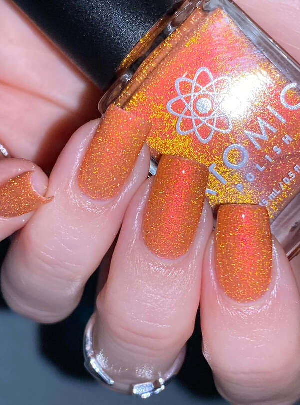 Nail polish swatch / manicure of shade Atomic Polish Sodium Chloride