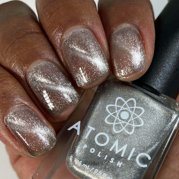 Nail polish swatch / manicure of shade Atomic Polish Cirrus