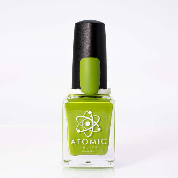 Nail polish swatch / manicure of shade Atomic Polish Avocado