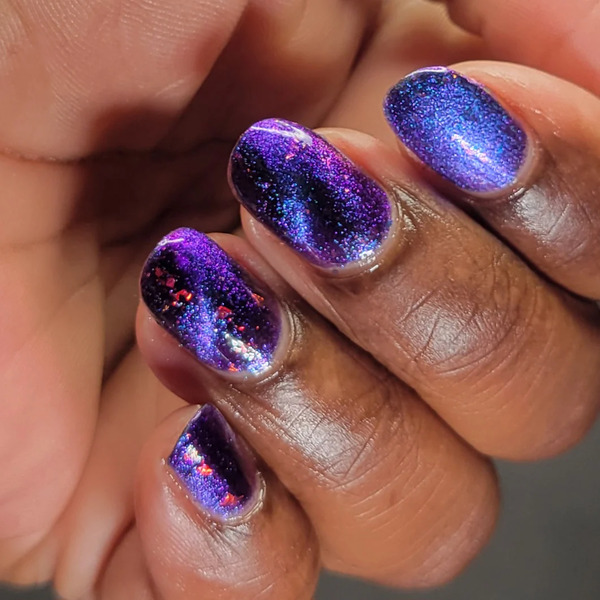 Nail polish swatch / manicure of shade Lemming Lacquer The Nerd