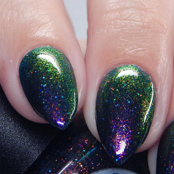 Nail polish swatch / manicure of shade Lemming Lacquer Magician's Assistant