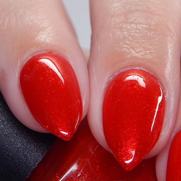 Nail polish swatch / manicure of shade Lemming Lacquer Shake, Shake, Shake, Senora