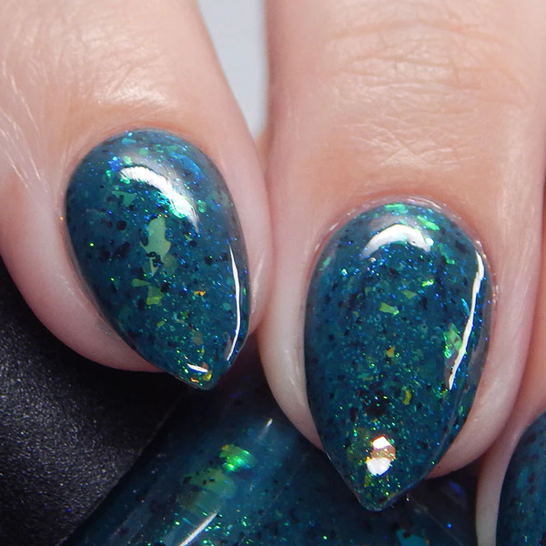 Nail polish swatch / manicure of shade Lemming Lacquer Lost Souls Room