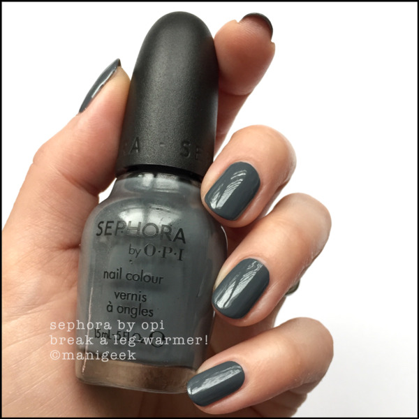 Nail polish swatch / manicure of shade Sephora by OPI Break a Leg-Warmer!