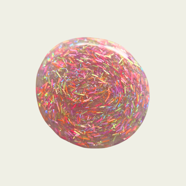 Nail polish swatch / manicure of shade Death Valley Nails Fringe