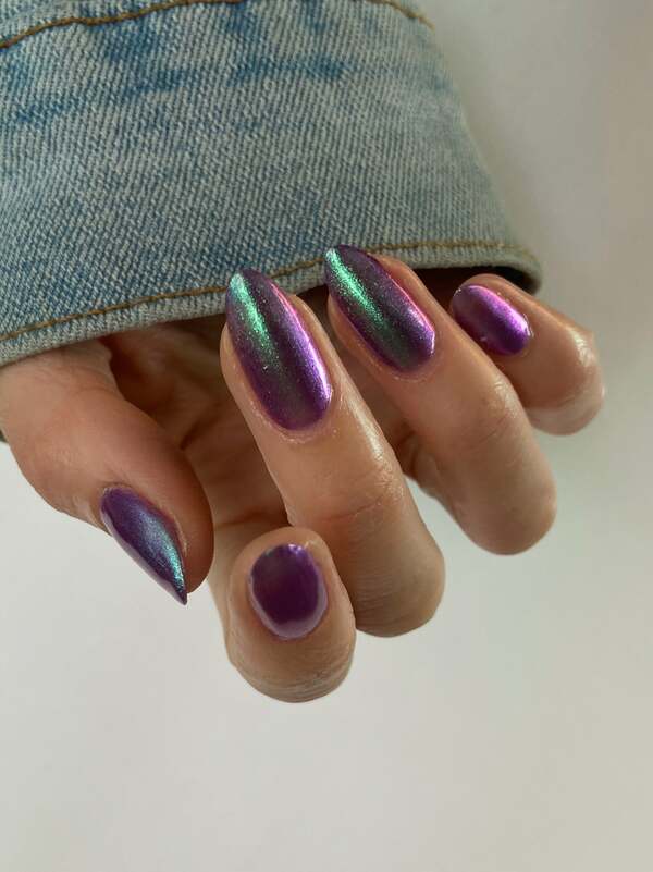 Nail polish swatch / manicure of shade Death Valley Nails Leggy Jewels