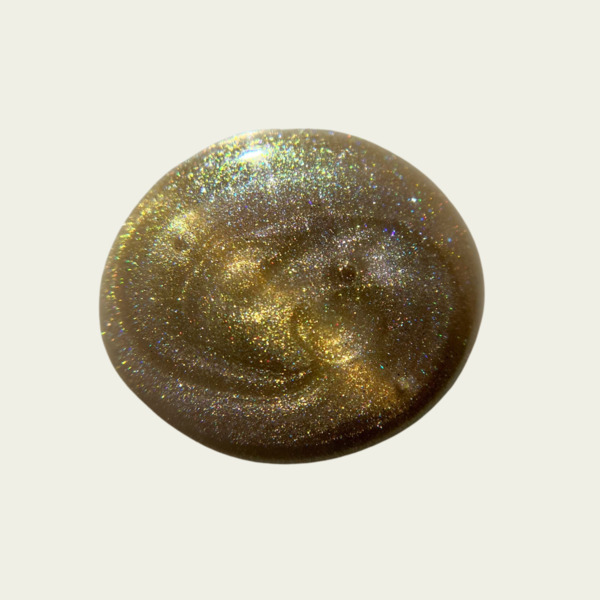 Nail polish swatch / manicure of shade Death Valley Nails Tinsel