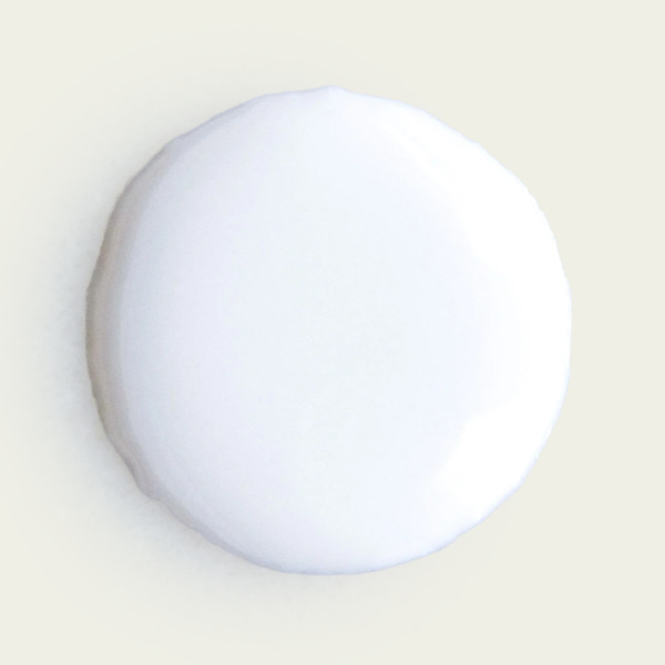 Nail polish swatch / manicure of shade Death Valley Nails Becker's White