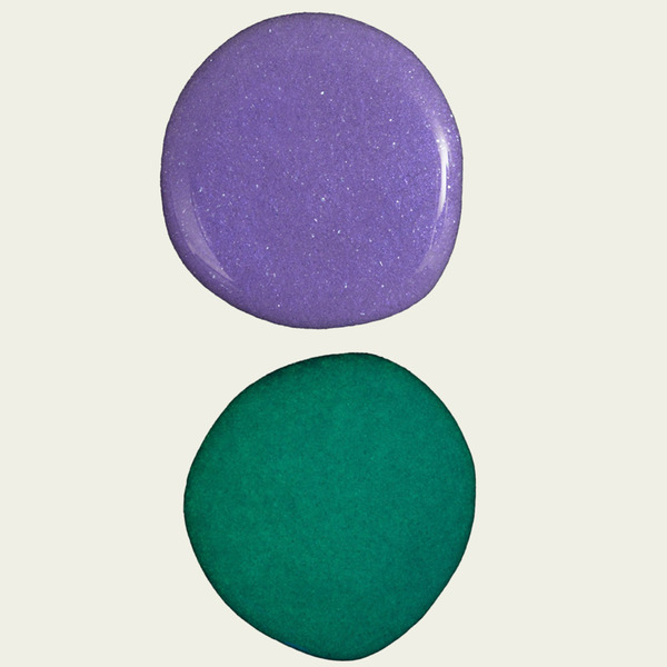 Nail polish swatch / manicure of shade Death Valley Nails Gris-gris of the Bog