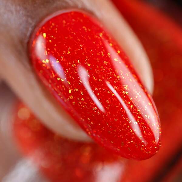 Nail polish swatch / manicure of shade Zombie Claw Spiced Cider