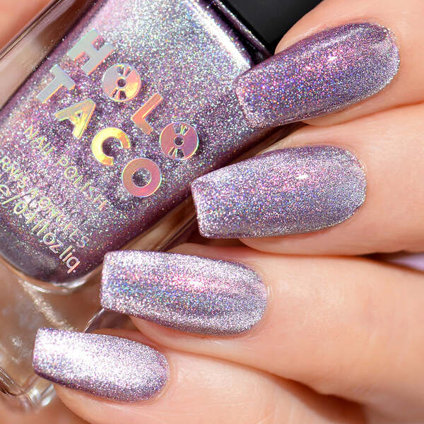 Nail polish swatch / manicure of shade Holo Taco Lust In Translation
