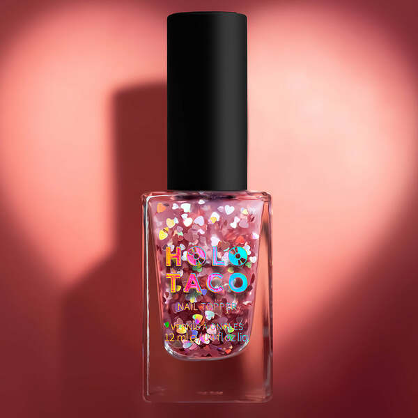 Nail polish swatch / manicure of shade Holo Taco Sweetheart Taco